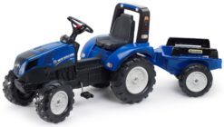 Šliapací traktor FALK 3090B New Holland T8 - modrý