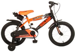 Detský bicykel Volare Sportivo 16" - Neon Orange Black